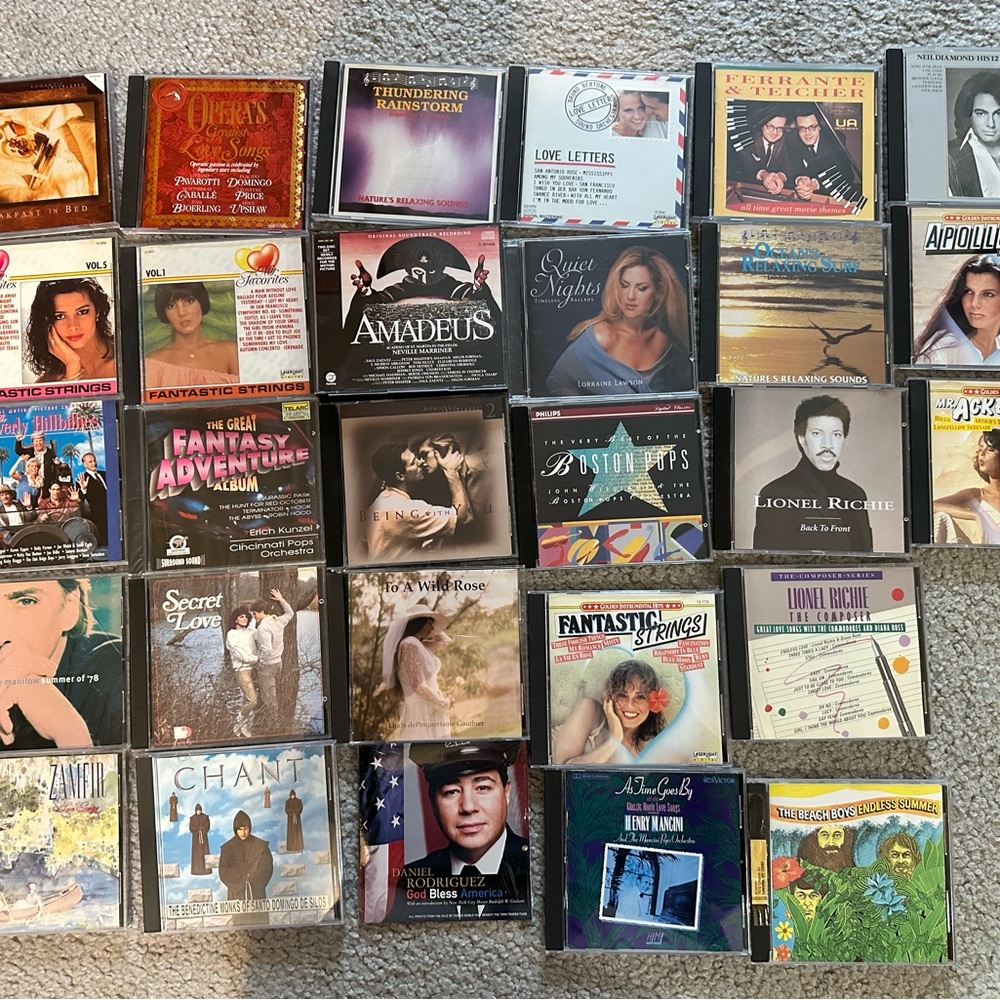 Collection of Music CDs